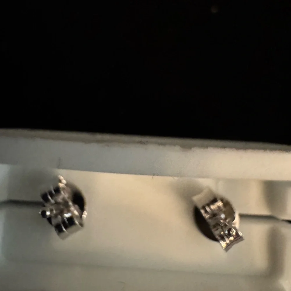 Elegant sterling Silver Stud‎ Earrings